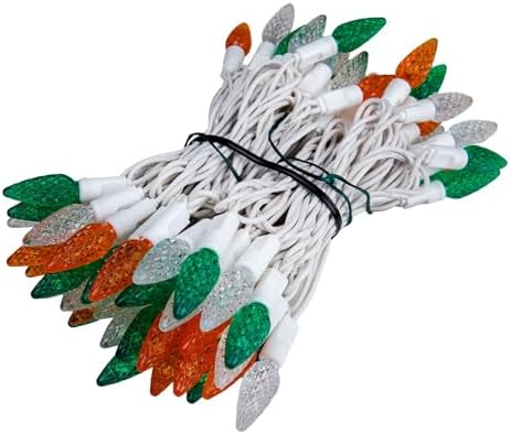Novelty Lights 24FT 70 LED C6 St. Patrick's Day Outdoor String Lights - Image 4