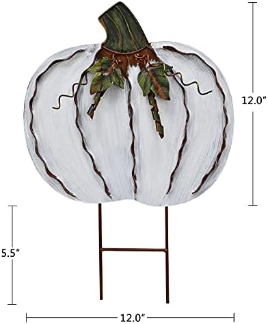 Pumpkin Garden Stakes Yard Sign Outdoor Fall Decor Autumn Yard Stake Art - Image 2