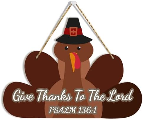 Thanksgiving Turkey Decor Decorations for Home by Lomacan