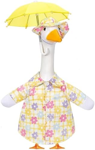 Soulchen 3 Pcs Summer Goose Outfit Porch Lawn, Yellow Bloom, 23 Inch by Soulchen