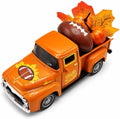 Vintage Fall Decor - Fall Decorations for Home - Fall Truck with Football, Pumpkins and Maple Leaves - Thanksgiving Decoration For Table Centerpiece, Tiered Tray, Shelf, Mantel and Harvest Indoor by YIPRONS