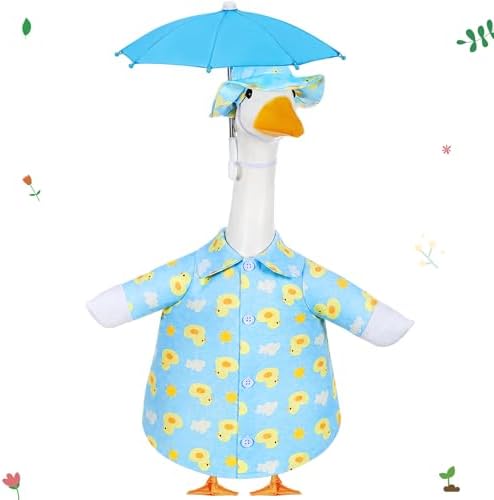 Soulchen 3 Pcs Summer Goose Outfit Porch Lawn, Cloudy Duck, 23 Inch by Soulchen