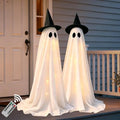 DAZONGE 2Pack Halloween Ghost Decorations Outdoor with Remote Lights by Dazonge