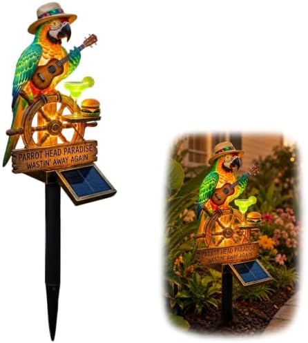 Halloween Decorations Outdoor-Parrot Solar Stake Lights Halloween Decor (A) by Unknown