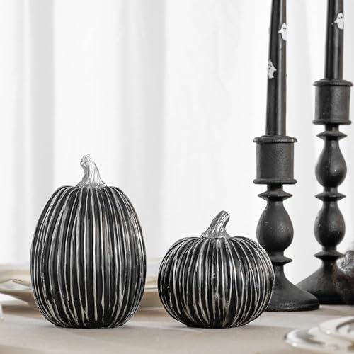 DN DECONATION Pumpkin Decorations for Fall and Halloween Indoor Home Decor - Image 5
