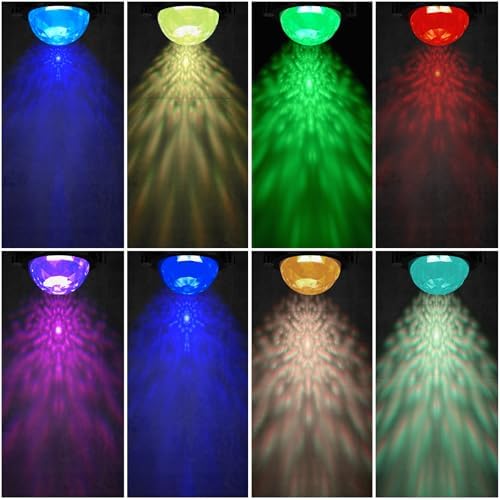 Halloween Christmas LED Spot Lights Outdoor Black Light Projector, 12W Color Changing Landscape Lighting Wired 120V IP65 Waterproof Outdoor Spotlight for Glow Party Garden Yard Indoor Decor(4Pack) - Image 5