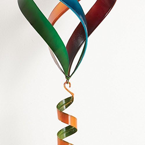 Bits and Pieces Enameled Rainbow Wind Spinner - Sun Catcher - Image 6
