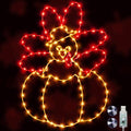 Hiboom Thanksgiving Turkey Pumpkin String Lights, Orange Red, 23'' by HiboomDecoratingAsseccories