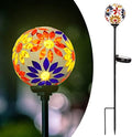 Afirst Solar Outdoor Decorative Light, Mosaic Stake for Yard Decor, 3.5" by Afirst