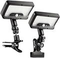 Clip-On Solar Lights, Wall Mount Motion Sensor Outdoor Light, 2 Pack by HAARAY