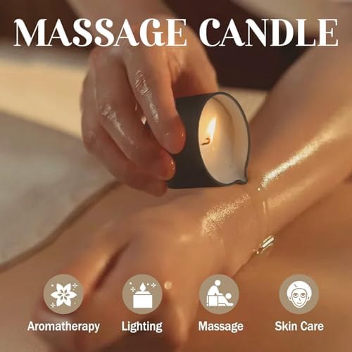 24pcs Massage Candles Set, Low Temperature Body Spa Candle with 12 Scents - Image 4