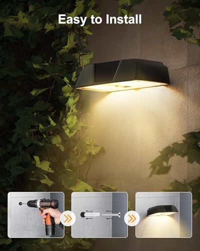 Brightown 5 Pack Solar Fence Lights Outdoor, 10 Colors, Waterproof - Image 5