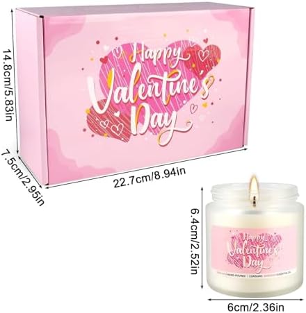 12-Pack Scented Candles Gift Set - 2oz Soy Wax Aromatherapy Candles with 6 Assorted Fragrances, Hand Poured Natural Essential Oil Jar Candles for Home Office Yoga Decor, Birthday Christmas Mother's Da - Image 3