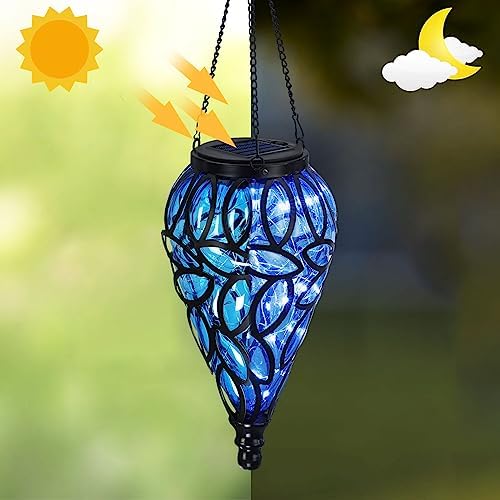 SUNNYPARK Solar Hanging Lantern Outdoor Lights - Image 4