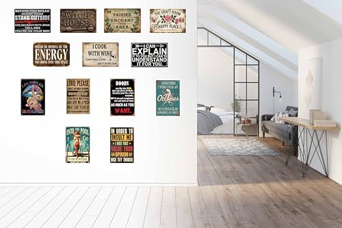 Humorous Octopus Metal Tin Sign 8x12 in Sometimes I Wish I Was An Octopus Quote Vintage Blue Ocean Rustic Wall Decor for Home Bar for Man Cave Kitchen & Bathroom for Room Decor - Image 7