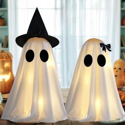 Halloween Ghost Decorations,Spooky Ghost Crafts for Halloween Decor Indoor - Image 2