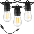 BRIMAX 24.6Ft USB Powered String Lights,10 LED Bulb Waterproof&Shatterproof by BRIMAX