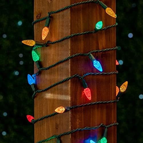 Novelty Lights 24 Feet 70 LED Multicolor C6 Strawberry Christmas Lights - Image 5