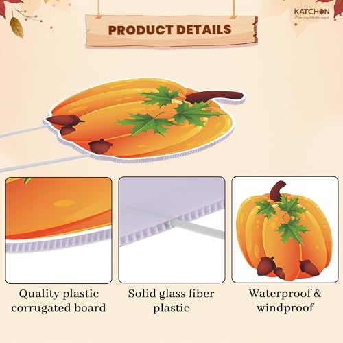 KatchOn Thanksgiving Yard Signs With Stakes, Pack of 9 - Image 3