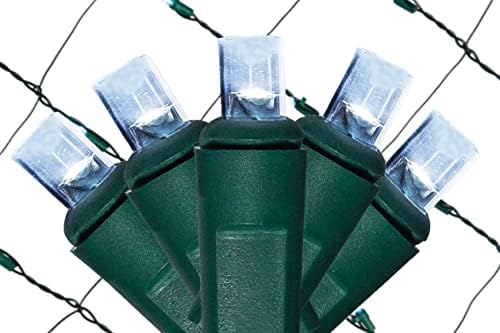 Christmas Light Net – 150 LED Cool-White Mesh Lights - 4 ft x 6 ft – Outdoor/Indoor – Net Lights for Bushes, Hedges or Trees - Image 2