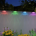 Mancra Solar Step Lights Outdoor, Solar Deck Lights Waterproof Outdoor Lighting for Patio Fence Stairs Post Railing Yard and Garden (Color Changing, 24 Pack) by Mancra