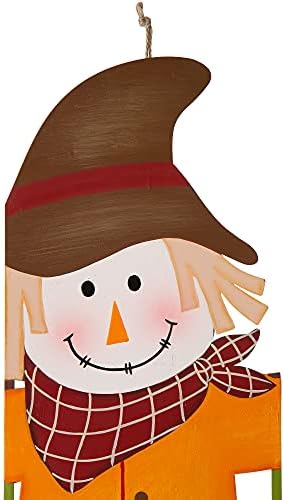Glitzhome 41.5"H Fall Decorative Yard Signs with Stakes, Metal Scarecrow Corns Combo Garden Yard Stake for Home Lawn Yard Pathway Front Door Fall Harvest Thanksgiving Wall Hanging Decor - Image 4