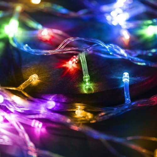 100FT Multicolor Fairy Lights, Connectable Christmas String Lights - Image 6