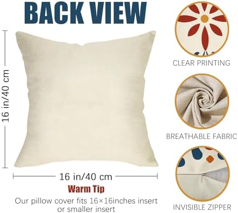 Fahrendom Mexican Talavera Tile Decorative Throw Pillow Covers - Image 2