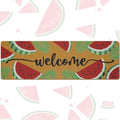 Long Doormat 48x 16 inch Front Door Mat Watermelon Doormat Summer Door Mat Welcome Mat for Front Door Porch Entrance Decor by Tangren
