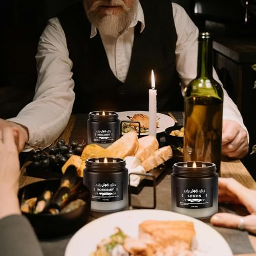 12 Pack Scented Candles Gift Set for Men Women - 3.5oz Soy Blend Jar Candles, 150+ Hours Long Lasting Aromatherapy Candle, Gifts for Mom Dad Husband Boyfriend, Mother's Day Birthday Valentine Christma - Image 6