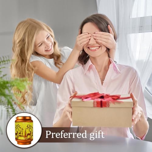 Solar Lanterns Outdoor Waterproof Gifts for Women Grandma Gifts - Image 4