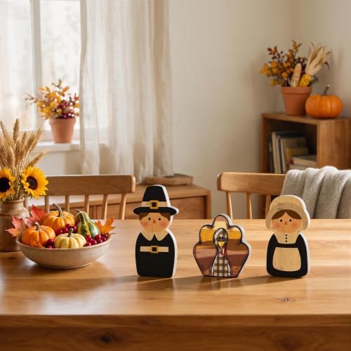 Smile Thanksgiving Wooden Decor - Image 6