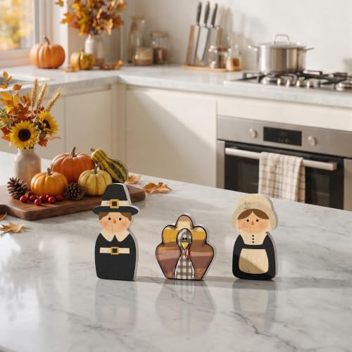 Smile Thanksgiving Wooden Decor - Image 4