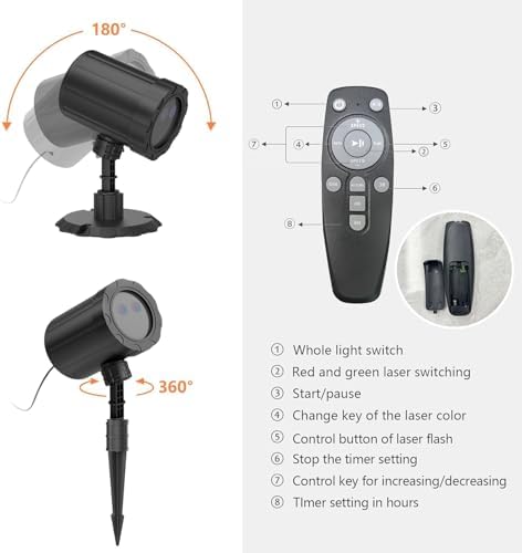 Christmas Projector Lights Outdoor - Image 6
