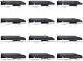 Solar Fence Lights, 12-Pack Solar Deck Lights Outdoor IP65 Waterproof, Fence Light Solar Powered for Fence, Deck, Porch, Backyard, Pathway, Garden - 8 Colors, RGB by Unknown