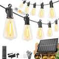 Brightown 76FT Solar String Lights Outdoor Waterproof, 26Hrs Runtime by Brightown