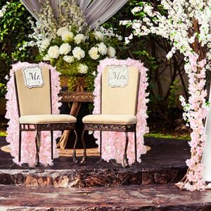 4PC 23.6FT Cherry Blossom Flowers Garland Vine for Decoration - Image 7