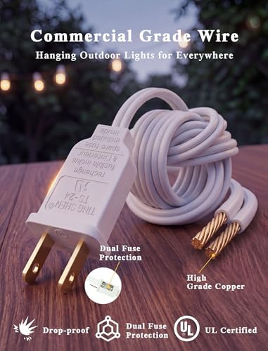 Outdoor String Light, 100Ft Waterproof Patio Lights with 105 Glass Bulbs - Image 4