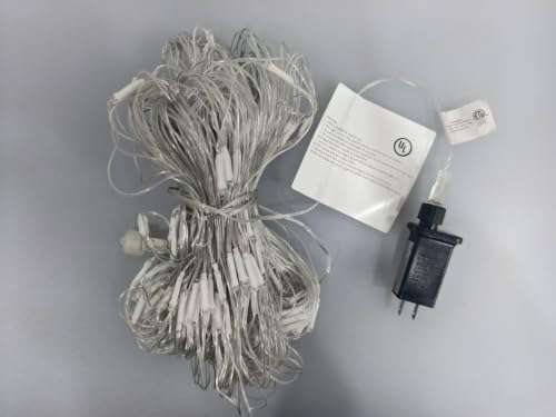 LitHome 13 x 13FT Christmas Net Lights Outdoor Mesh Lights Connectable - Image 4