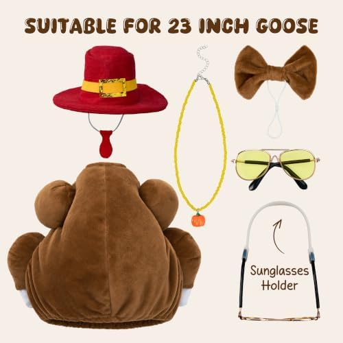 Turkey Porch Goose Outfits for 23 Inch Lawn Statue - Image 3