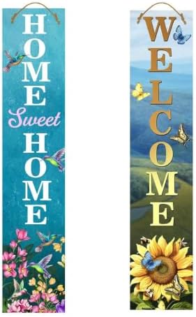 Briarwood Lane Spring Double Sided Reversible Pine Porch Leaner 47x9.5 Spring Buzz For Spring Porch Leaner by BriarwoodLane
