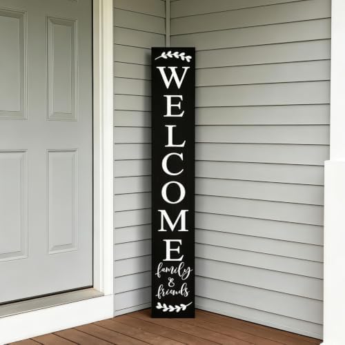 Farmhouse Welcome Sign for Front Door Standing 47" - Image 2