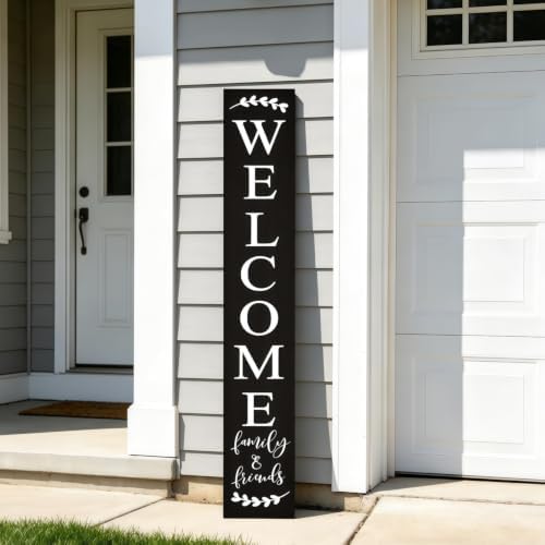 Farmhouse Welcome Sign for Front Door Standing 47" - Image 6