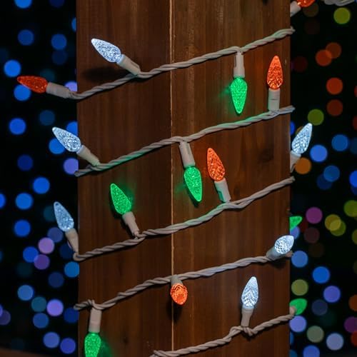 Novelty Lights 24FT 70 LED C6 St. Patrick's Day Outdoor String Lights - Image 3