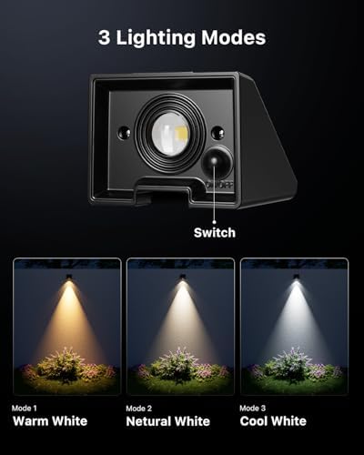 8 Pack Sun Power Fence Light Outdoor 3 Color Temperature Decorative - Image 2