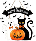 Halloween Decorations Wooden Hanging Welcome Sign for Front Door by Unknown