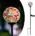 Afirst Solar Outdoor Decorative Light, Mosaic Stake for Yard Decor, 3.5" by Afirst