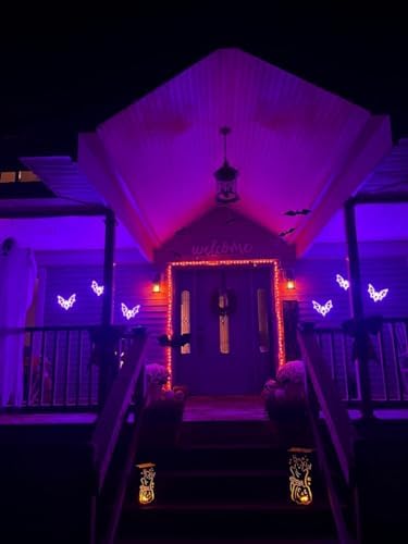 Hompavo 【Upgraded】 LED Flame Light Bulbs, 4 Modes Flickering Light Bulbs with Upside Down Effect, E26/E27 Flame Bulb for Halloween, Christmas, Party, Indoor and Outdoor Home Decoration (4 Pack) - Image 5