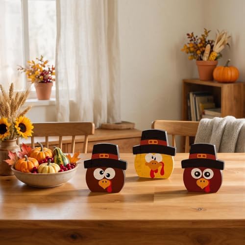 Smile Thanksgiving Wooden Decor - Image 5