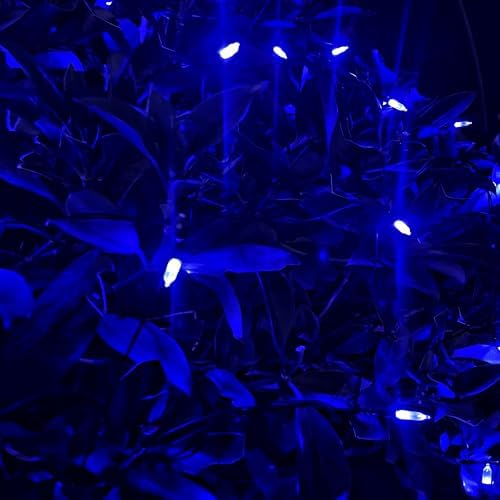 Christmas Net Lights Outdoor 120 LED 6ftx5ft Christmas Decorations Light,8 Modes Connectable Waterproof Net Mesh Lights for Xmas Trees, Bushes, Wedding, Garden, Outdoor, Indoor Decor(Blue) - Image 4